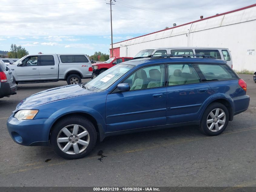 2007 Subaru Outback 2.5I Limited VIN: 4S4BP62C877301613 Lot: 40531219