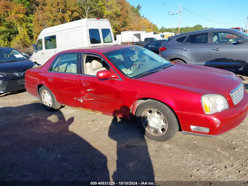 2001 Cadillac Deville Standard VIN: 1G6KD54Y11U198952 Lot: 40531220