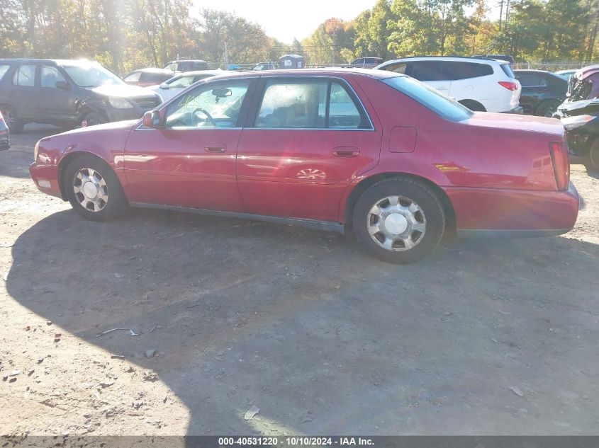 2001 Cadillac Deville Standard VIN: 1G6KD54Y11U198952 Lot: 40531220