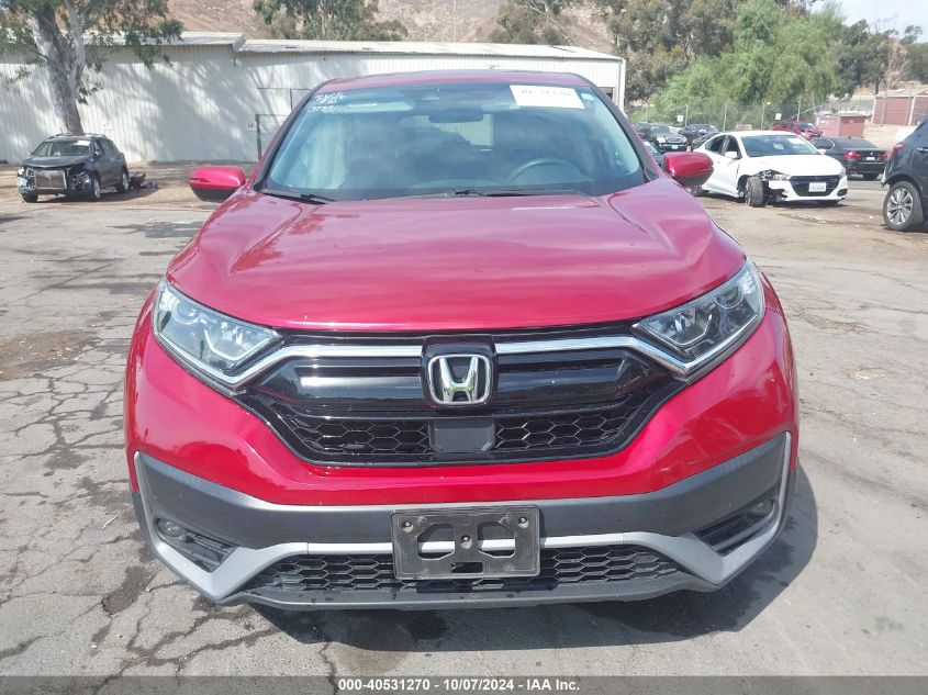 2022 Honda Cr-V Ex VIN: 5J6RW1H5XNA013777 Lot: 40531270