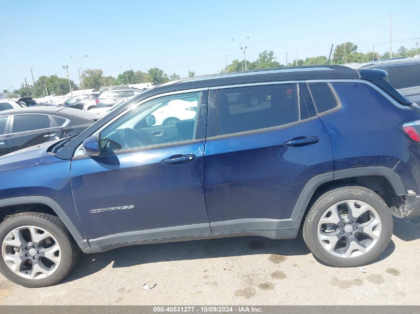 2019 JEEP COMPASS LIMITED 4X4 - 3C4NJDCB0KT740404