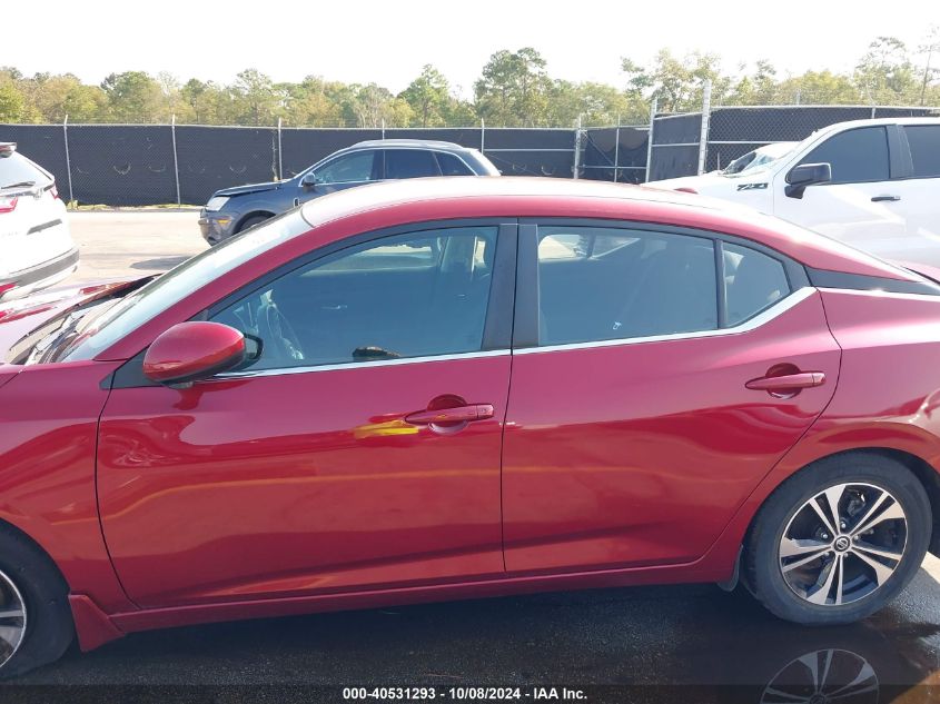 2021 NISSAN SENTRA SV XTRONIC CVT - 3N1AB8CV6MY221444