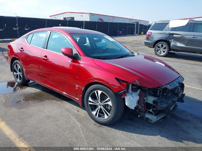 2021 Nissan Sentra Sv Xtronic Cvt VIN: 3N1AB8CV6MY221444 Lot: 40531293