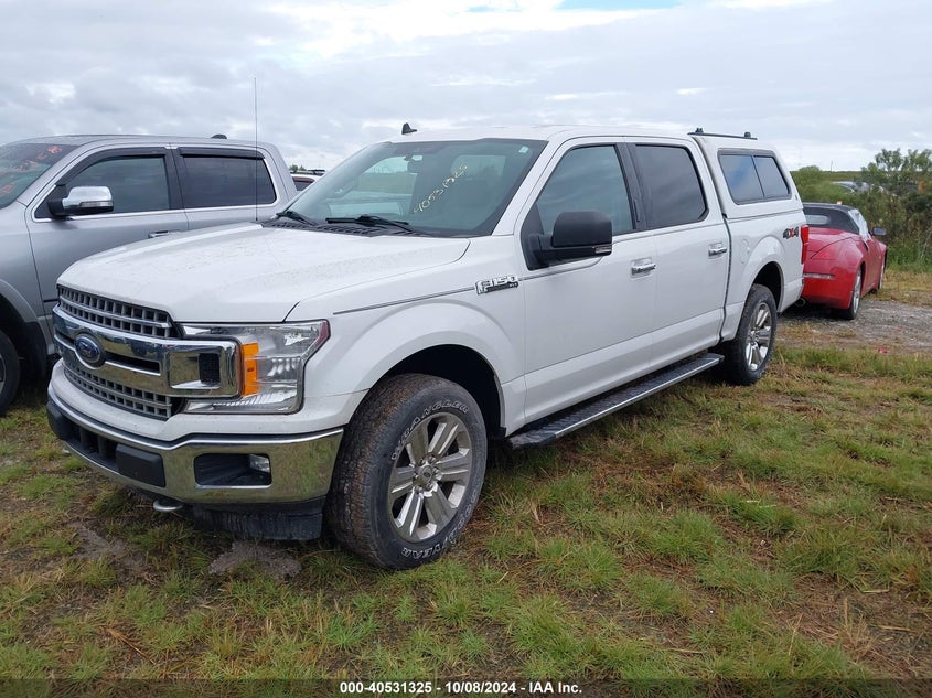 VIN 1FTEW1EP0KFA78987 2019 FORD F-150 XLT