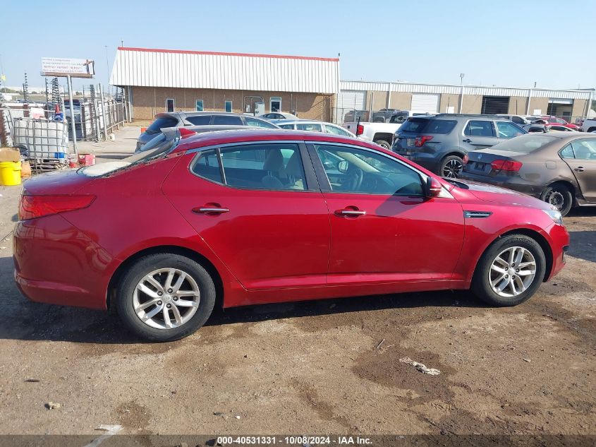 2013 Kia Optima Lx VIN: 5XXGM4A76DG257528 Lot: 40531331