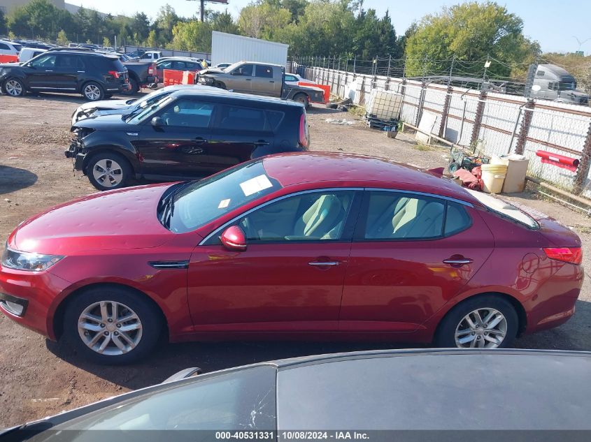 5XXGM4A76DG257528 2013 Kia Optima Lx