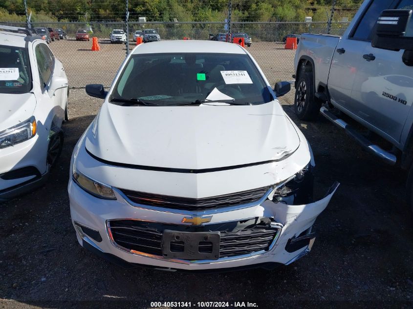 2017 Chevrolet Malibu Ls VIN: 1G1ZB5ST8HF105764 Lot: 40531341