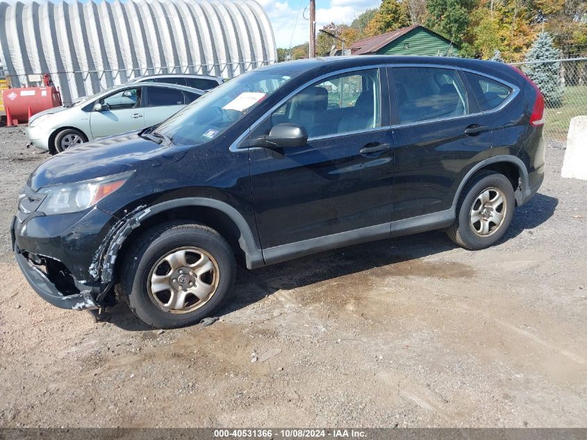 2014 Honda Cr-V Lx VIN: 2HKRM4H37EH617925 Lot: 40531366