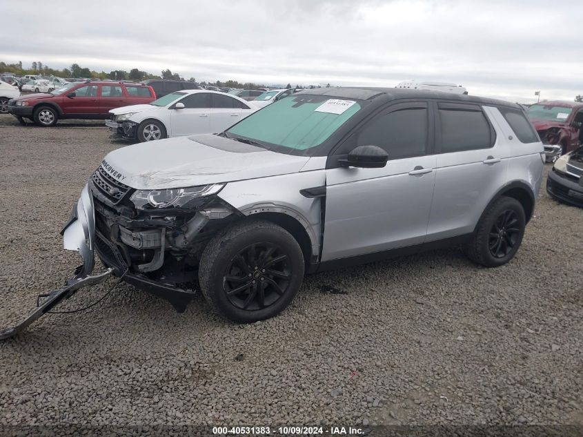 VIN SALCR2BG2GH581160 2016 LAND ROVER DISCOVERY SPORT no.2