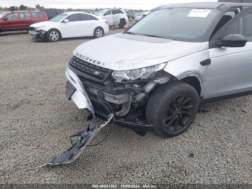 VIN SALCR2BG2GH581160 2016 LAND ROVER DISCOVERY SPORT no.6