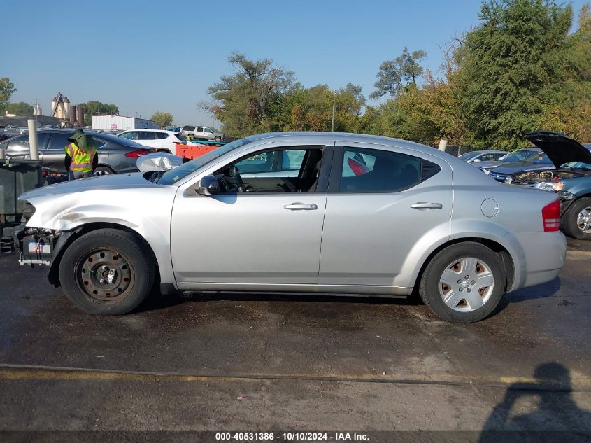 2010 Dodge Avenger Sxt VIN: 1B3CC4FB4AN101116 Lot: 40531386