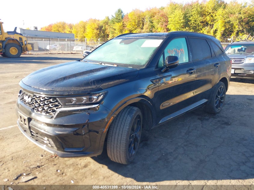 2022 KIA SORENTO(VIN: 5XYRKDLF6NG077773