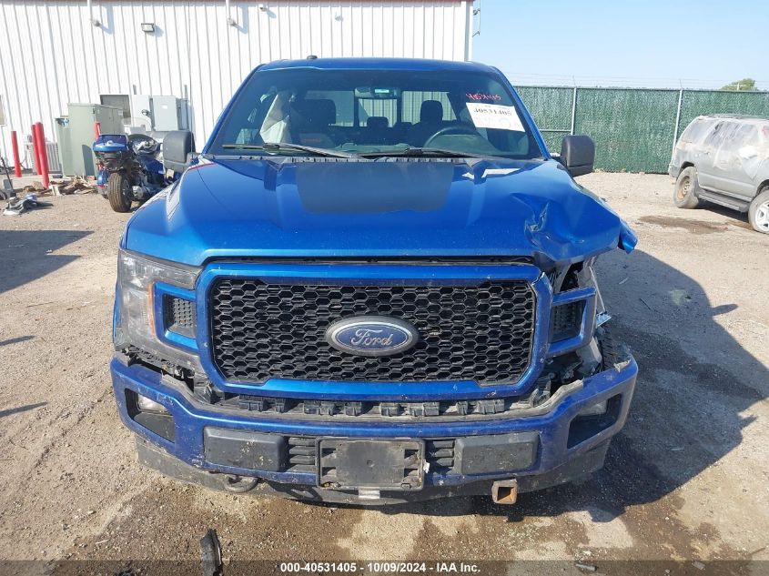 2018 Ford F-150 Xlt VIN: 1FTEW1E58JFB58552 Lot: 40531405