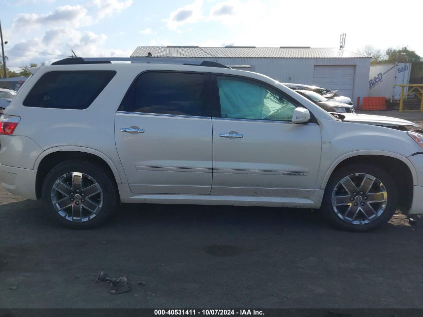 1GKKVTED2CJ243884 2012 GMC Acadia Denali