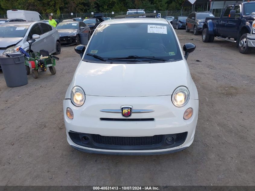 2013 Fiat 500 Abarth VIN: 3C3CFFFH6DT528375 Lot: 40531413