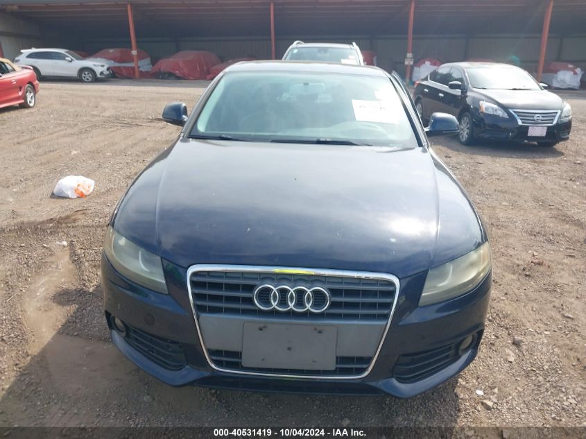 2009 Audi A4 2.0T Premium VIN: WAUJF78KX9N052914 Lot: 40531419