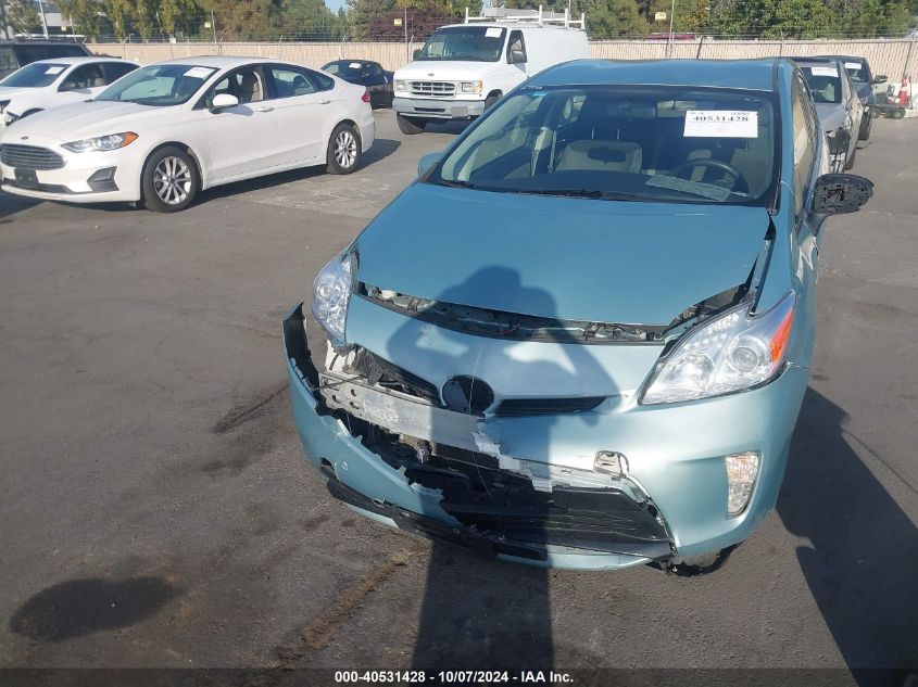 2015 Toyota Prius Two VIN: JTDKN3DU0F2004443 Lot: 40531428