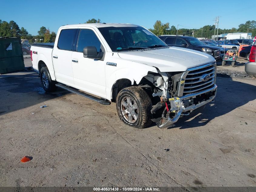 2016 FORD F-150 XLT - 1FTEW1EF1GFD51269