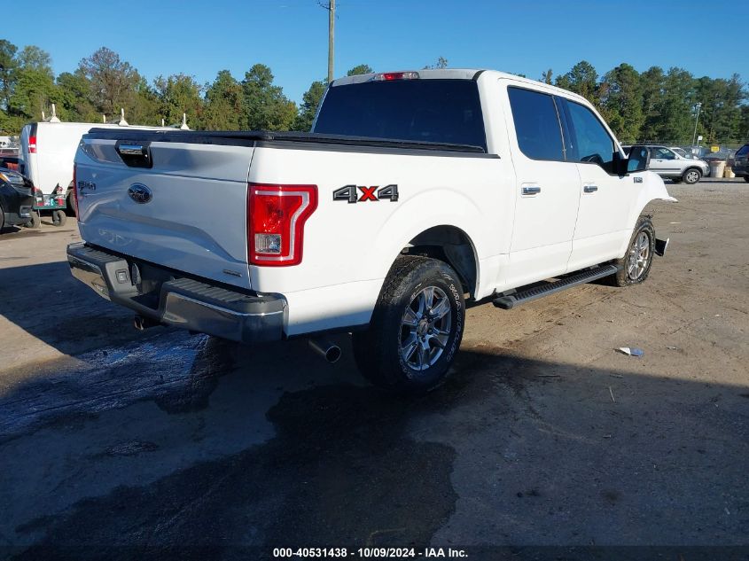 2016 FORD F-150 XLT - 1FTEW1EF1GFD51269