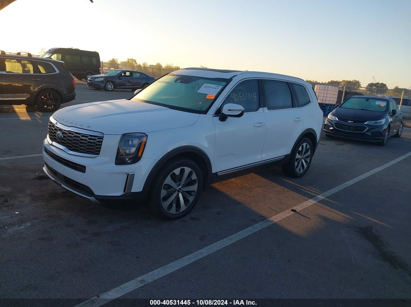 VIN 5XYP34HC6MG109333 2021 KIA TELLURIDE EX