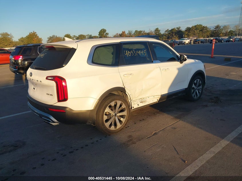 VIN 5XYP34HC6MG109333 2021 KIA TELLURIDE EX