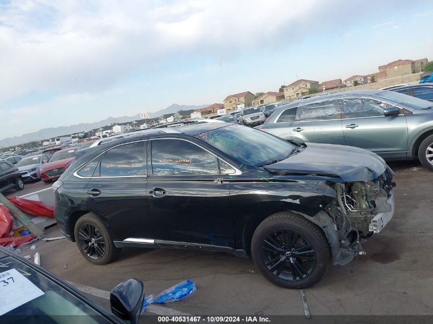 2015 Lexus Rx 350/Base/F Sport VIN: 2T2BK1BA5FC332721 Lot: 40531467