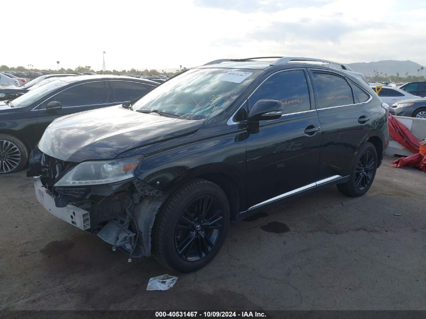 VIN 2T2BK1BA5FC332721 2015 Lexus RX, 350 no.2