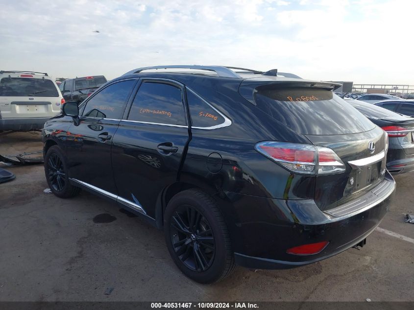 VIN 2T2BK1BA5FC332721 2015 Lexus RX, 350 no.3