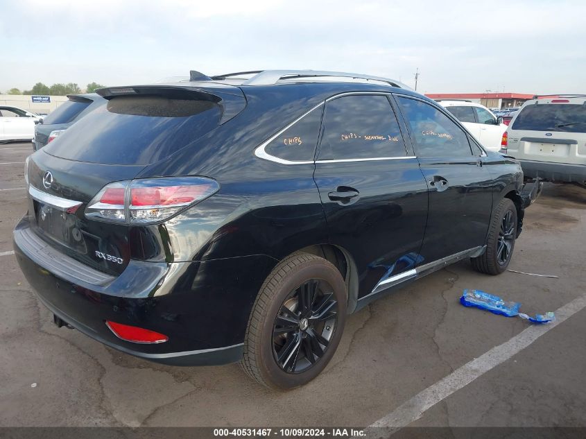 VIN 2T2BK1BA5FC332721 2015 Lexus RX, 350 no.4