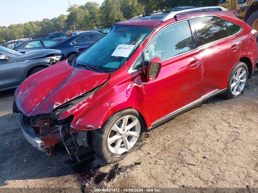 2011 Lexus Rx 350 VIN: 2T2ZK1BA6BC054274 Lot: 40531472