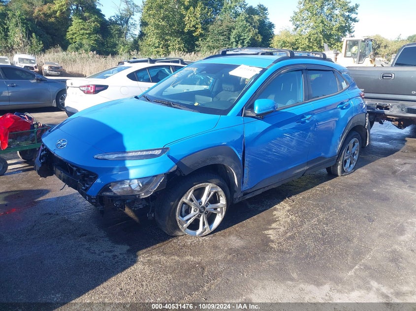 2022 HYUNDAI KONA SEL - KM8K6CAB5NU923143