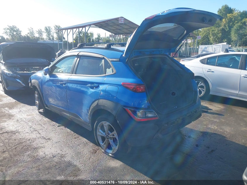 2022 HYUNDAI KONA SEL - KM8K6CAB5NU923143
