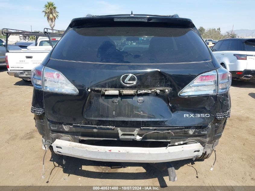 2011 Lexus Rx 350 VIN: 2T2ZK1BA3BC050781 Lot: 40531480