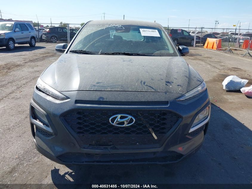 2021 Hyundai Kona Se VIN: KM8K12AA2MU612378 Lot: 40531485