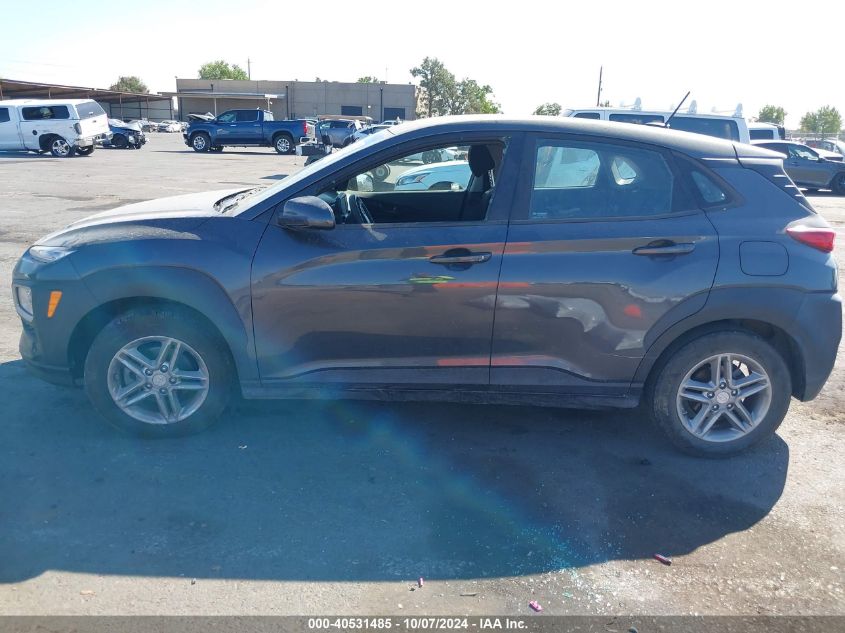 2021 Hyundai Kona Se VIN: KM8K12AA2MU612378 Lot: 40531485