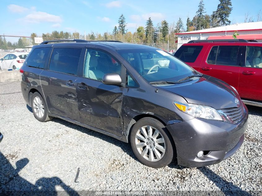 5TDDK3DC6ES075470 2014 Toyota Sienna Xle 7 Passenger