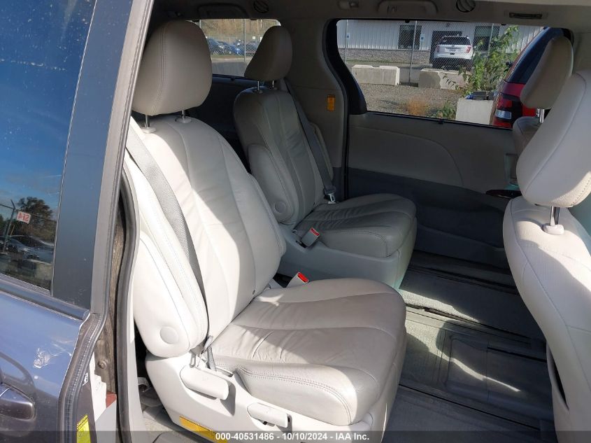 5TDDK3DC6ES075470 2014 Toyota Sienna Xle 7 Passenger