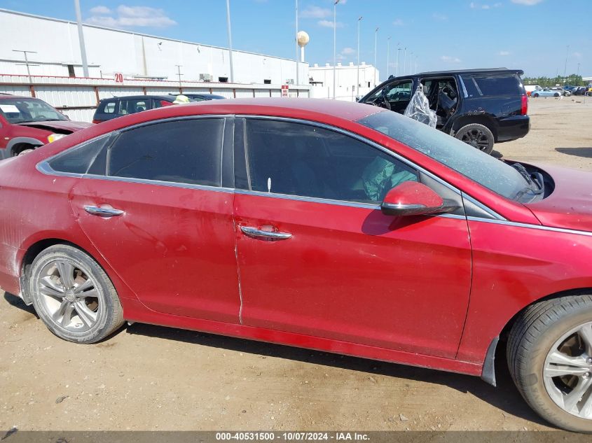 5NPE34AF7JH665196 2018 Hyundai Sonata Sel