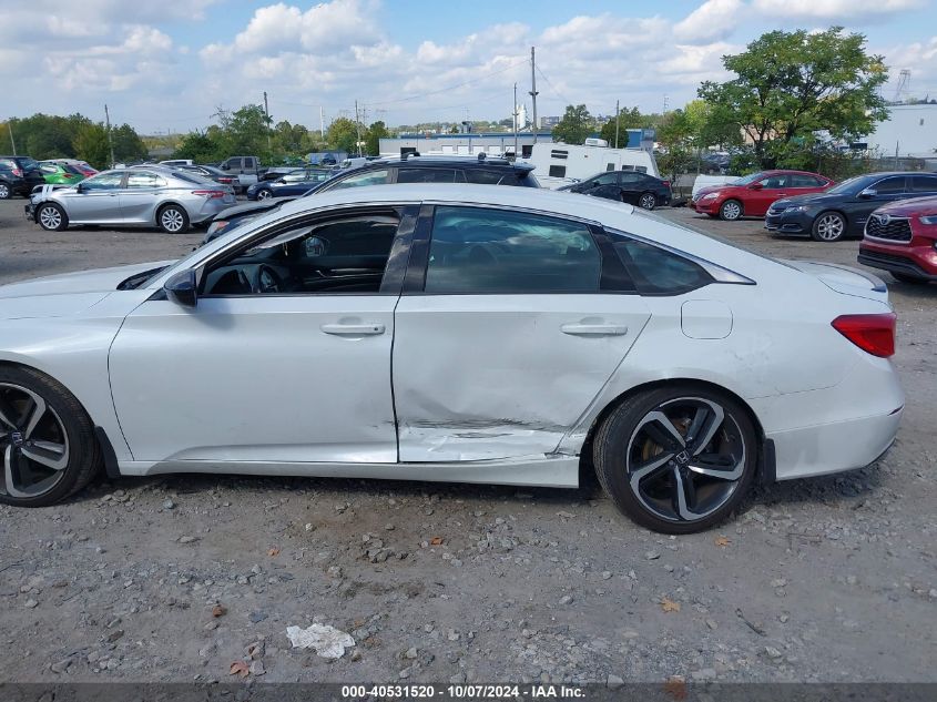 2022 Honda Accord Sport VIN: 1HGCV1F35NA116254 Lot: 40531520