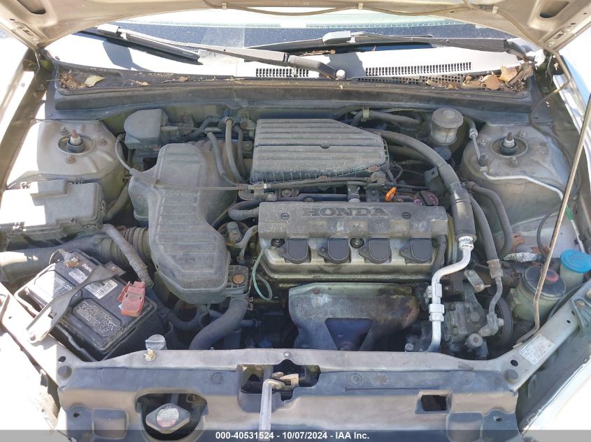 1HGES16585L020772 2005 Honda Civic Lx