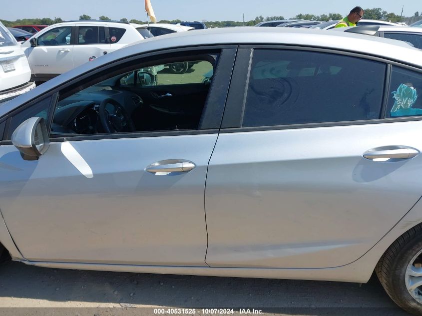 2019 Chevrolet Cruze Ls VIN: 1G1BC5SM1K7149078 Lot: 40531525