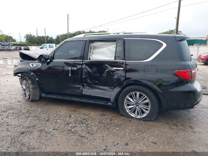 2020 Infiniti Qx80 Luxe VIN: JN8AZ2NF5L9702208 Lot: 40531536