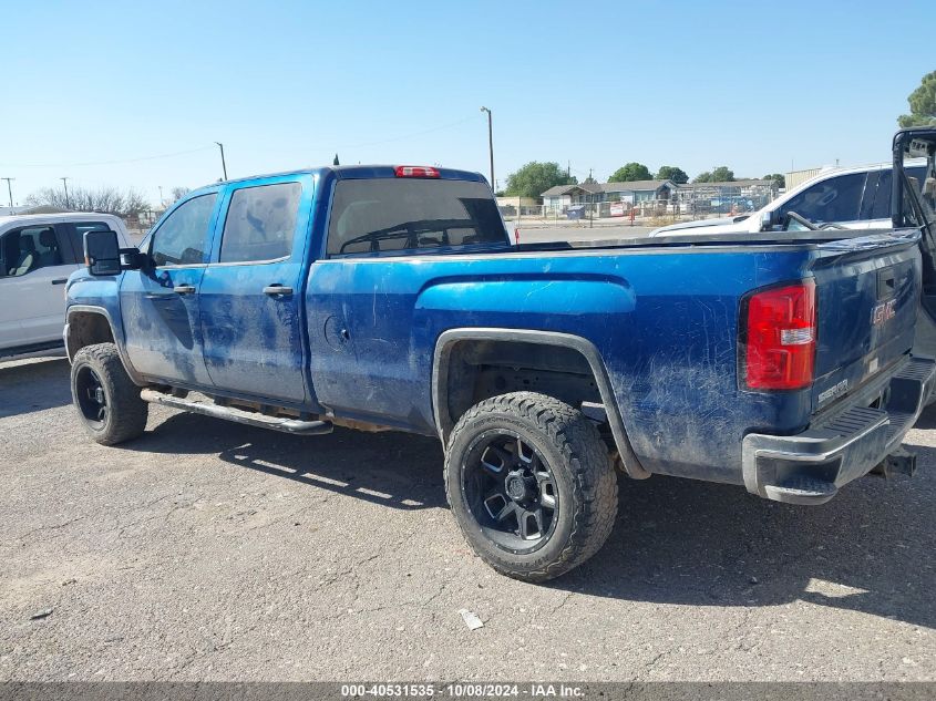 2017 GMC Sierra 2500Hd K2500 Heavy Duty VIN: 1GT12REG4HF218850 Lot: 40531535