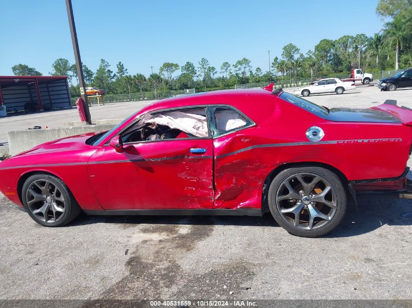 2015 Dodge Challenger Sxt Plus VIN: 2C3CDZBGXFH851117 Lot: 40531559