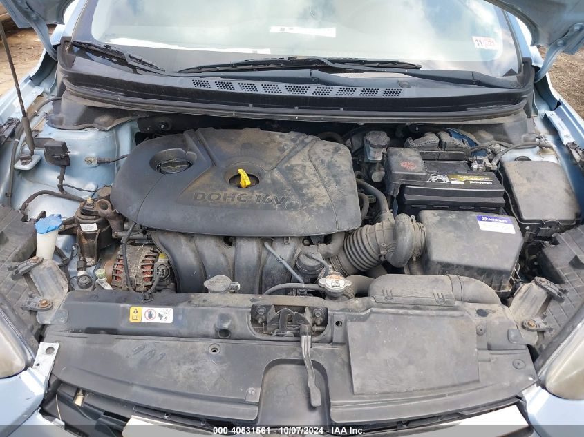 KMHDH6AE9DU007367 2013 Hyundai Elantra Gs