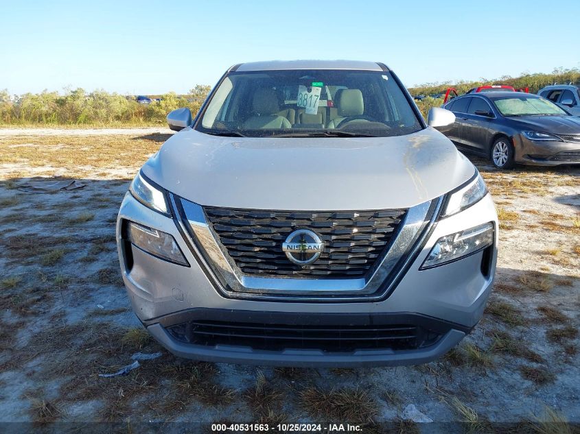 2021 Nissan Rogue Sv Fwd VIN: JN8AT3BA3MW006448 Lot: 40531563