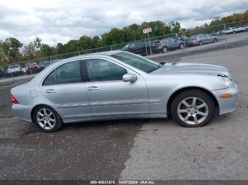 WDBRF92H07F916650 2007 Mercedes-Benz C 280 Luxury 4Matic