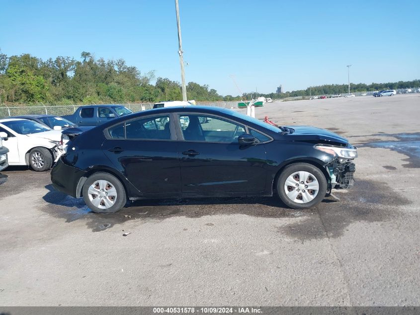 3KPFK4A77JE180478 2018 Kia Forte Lx