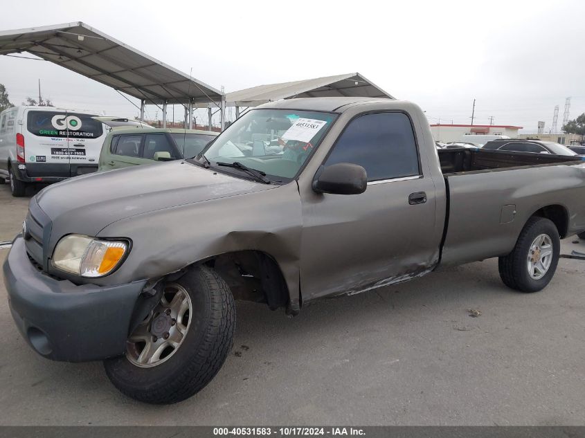 2003 Toyota Tundra VIN: 5TBJN32143S354966 Lot: 40531583