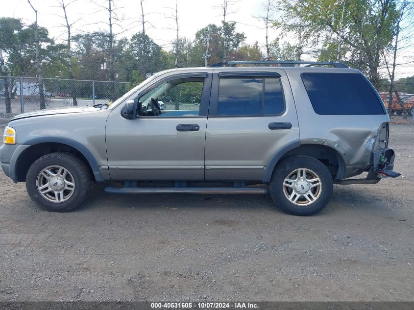 2003 Ford Explorer Xls VIN: 1FMZU72K63UA74003 Lot: 40531605